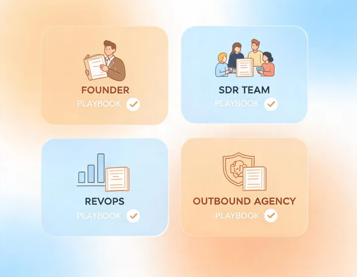 Friendly outreach playbook selector