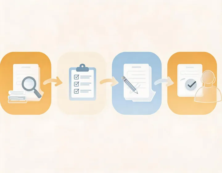 Prompt cards for respectful prospecting workflows